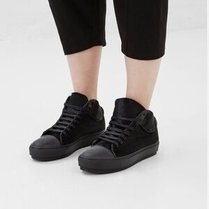Acne Studios Cleo Black Women's High-Top Sneakers